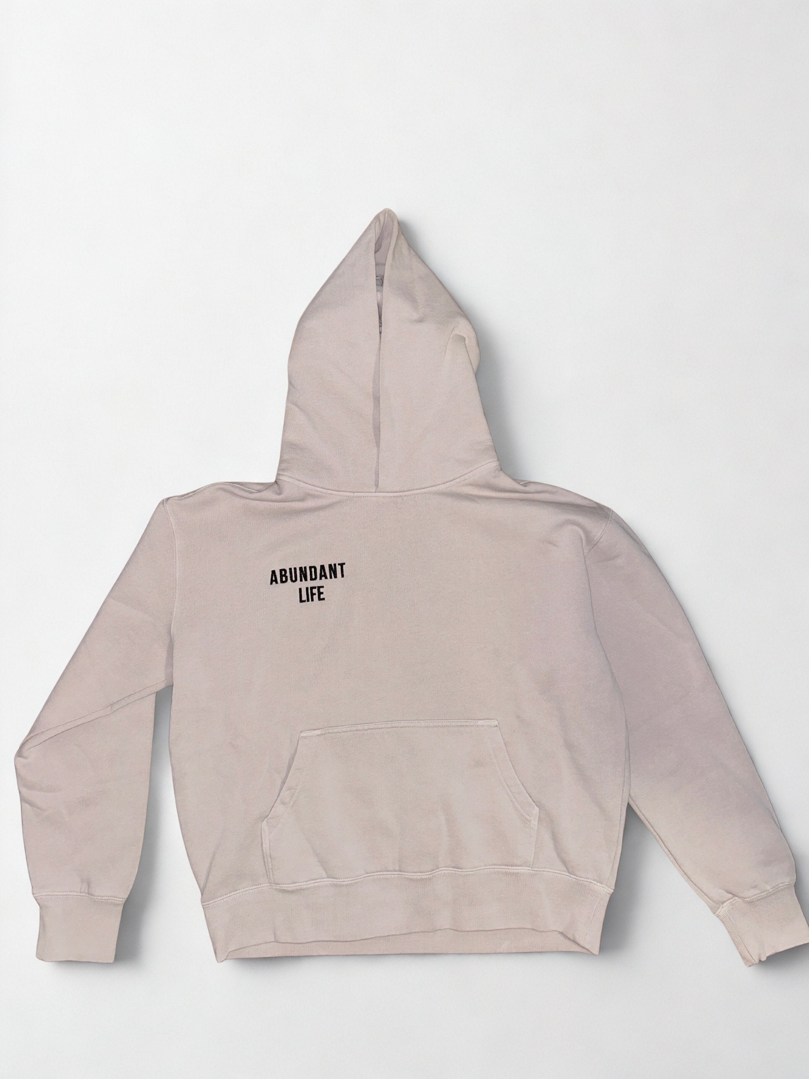 ABUNDANT life Women's Hoodie - Embroidered Black