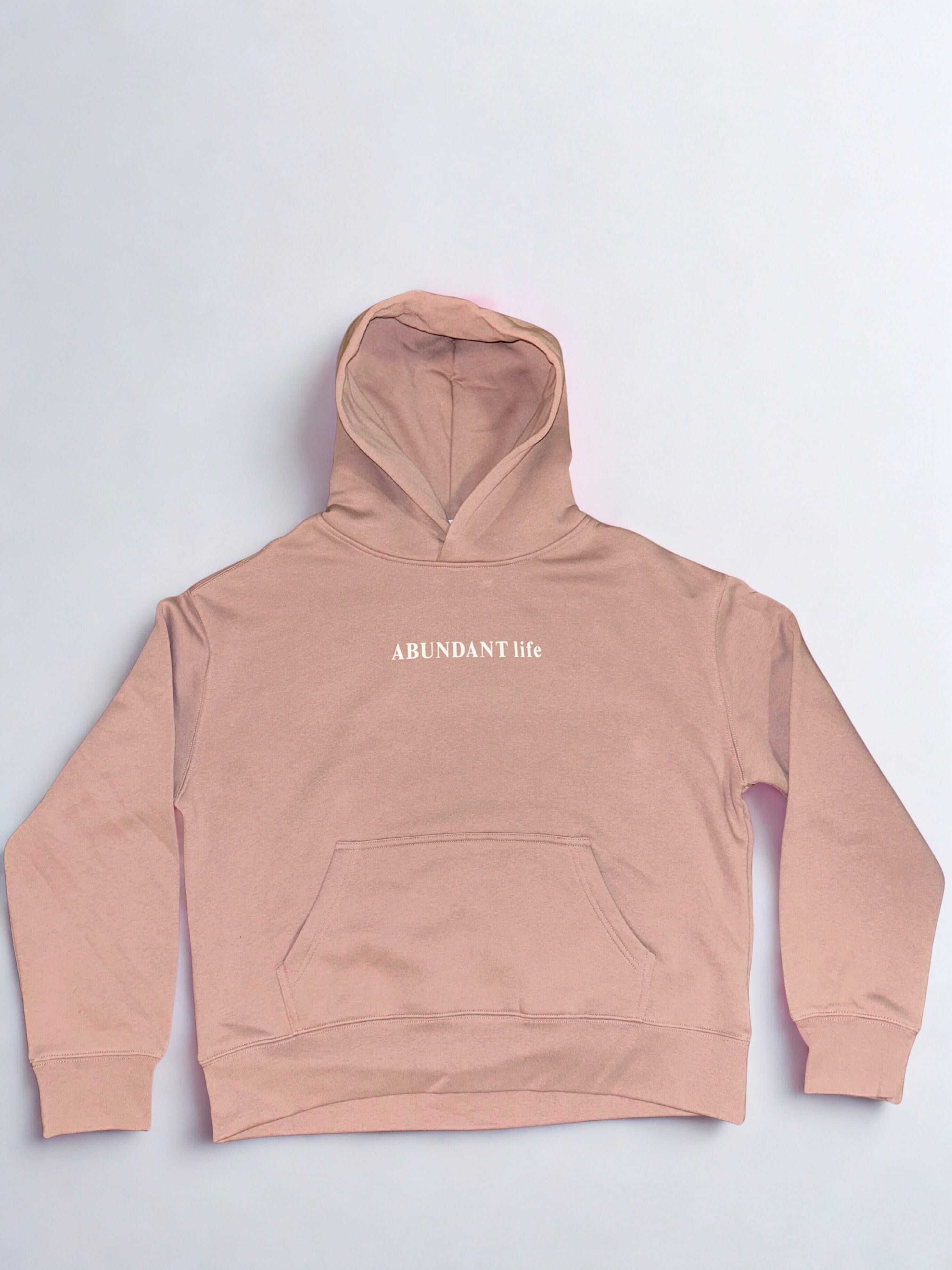 ABUNDANT life Women's Hoodie - White Art