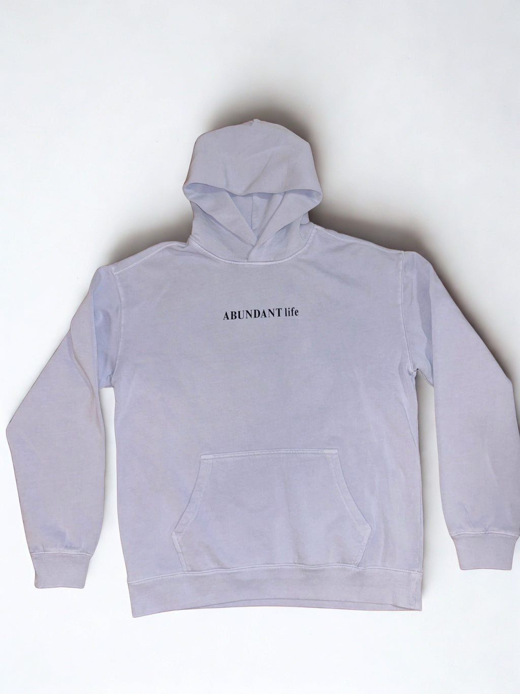 ABUNDANT life Men's/Unisex Hoodie - Black Art